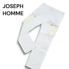 JOSEPH HOMME ジョセフ オム 通年★ 立体裁断 カーゴ ストレート スリム パンツ Sz.46 メンズのサムネイル