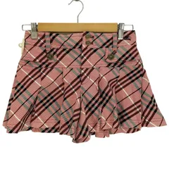バーバリーブルーレーベル BURBERRY BLUE LABEL ノバチェック  キュロット ミニ スカート Y2K レディース  36