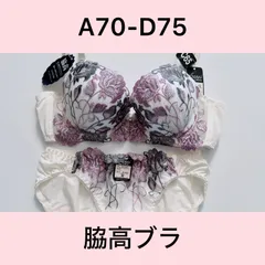 sanei/サンエイ/10361OW/ブラショーツセット/オフホワイト/A70,A75,B65,B70,B75,C70,C75,D70,D75