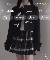 ブラック ウール CHECK スカート s ウールスカート