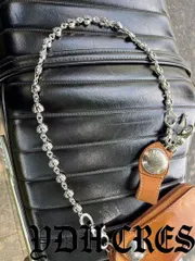 ★QBKB　ウォレットチェーン　ウォレットハートシルバーチェーン