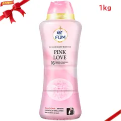 arFUM アフューム 香り付け専用ビーズ ピンクラブ ピーチとローズの香り 1kg 甘く可愛い香り 洗濯香り持続