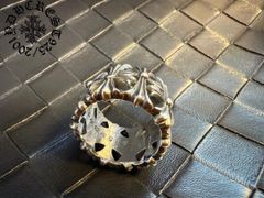 ⭐️SS10 シルバーリング クロスモチーフ US10/J20～22 刻印有り 