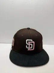 Newera サンディエゴパドレス 50thアニバーサリー 59fifty フィッティドキャップ ツートンカラー
