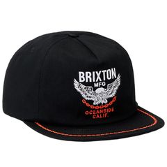 BRIXTON ワークキャップ ブラック - メルカリ