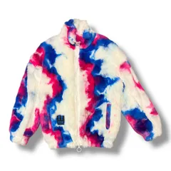 国内正規 OFF-WHITE Fake Fur Jacket  フェイクファージャケット ブルゾン オフホワイト OMEA186E19E20002 マルチカラー S （530M）のサムネイル