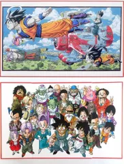 【中古】雑貨 全2種セット 40周年記念 見開きビジュアルボード 「一番くじ ドラゴンボール 40th ～其之一～」 C賞