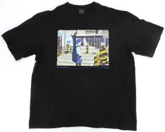 [중고]T셔츠 야마다 료우(그 밴드) 빅 실루엣 T셔츠 블랙 프리 사이즈 [보치·자·롯크!전]