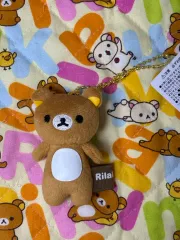 リラックマ クリーナー マスコット ぬいぐるみ キーホルダー 日本正規品 新品