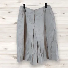 F0244 エマジェイムス EMMA JAMES カジュアルパンツ ズボン (11) ベージュ 無地 麻100%