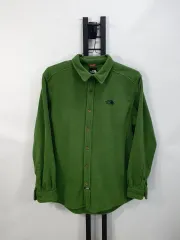 ザノースフェイス フリース シャツ ジャケット グリーン m