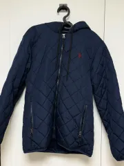 ポロラルフローレン ネイビー キルティング ジャケット