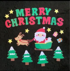 162 壁面飾り クリスマス