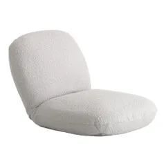 大人かわいいインテリア ブークレ座椅子【Chammy -チャミー-】 SH-07-OKBFZ-GY グレー