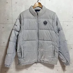 adidas golf アディダス ゴルフ マイクロアローダウン 2way ダウンジャケット ダウンベスト アウター L ゴルフウェア ホワイト 白 メンズ SG376-8