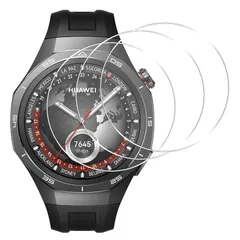 対応 HUAWEI WATCH GT5 Pro 46mm ガラスフイルム【3枚セッ-高 品質】 対応 HUAWEI スマートウォッチ GT5 PRO 46mm フイルム 保護フィルム 画面保護シート 液晶シール カバー 液晶保護 ソフト 【 日本旭硝子素材採用