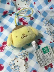 ポムポムプリン 顔 キーホルダー