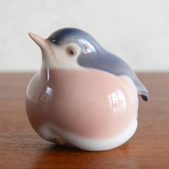 ノリタケ【美品】オシドリつがいフィギュリン【縁起物・鳥・可愛い
