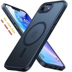 TORRAS iPhone 16e 用 ケース【米軍進化耐久・高?力マグネット】Magsafe対応 2025 半透明 耐衝撃 マット感 黄ばみなし 米軍MIL規格認証 レンズ保護 マグセーフ対応 ワイヤレス充電 指紋防止 滑り止め ストラップホール付き pho