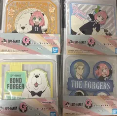 SPY×FAMILY(スパイファミリー) 一番くじ G賞 ラバーコースター 4種 まとめ