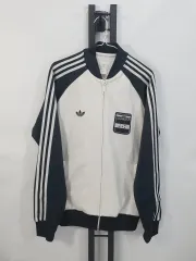 アディダス ジャージ ホンジュラス トラックジャージ 白 黒 白黒 110