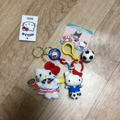 ハローキティ (サッカー テニス) キーホルダー