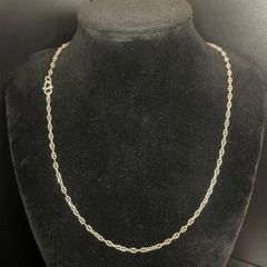 【GARNI】シルバー フレンチロープチェーン ネックレス 約46cm GARNI】シルバー フレンチロープチェーン ネックレス 約46cm - メルカリ
