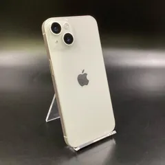 iPhone 14 128GB スターライト au 動作確認済 86%【全額返金保証】【最速発送】