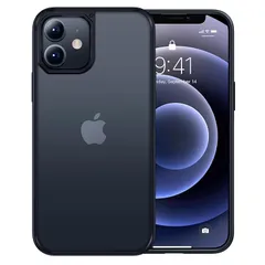 【米軍MIL規格・指紋防止】CASEKOO iPhone12 用 ケース iPhone12Pro 用 ケース 耐衝撃 滑り止め マット半透明 スマホケース ストラップホール付き 保護 iphone1212pro アイフォン12用 12Pro用 6.1インチ カ