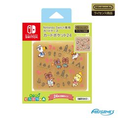 [닌텐도 라이센스 상품] Nintendo Switch 전용 카드 케이스 카드 포켓 24 얽힌 돈부츠의 숲 라인 아트