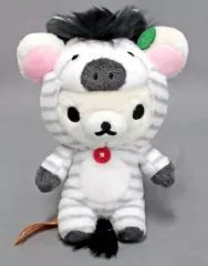 【中古】ぬいぐるみ コリラックマ(シマウマ) アニバーサリーぬいぐるみ(福岡パルコ店6周年記念) 「リラックマ」 リラックマストア限定