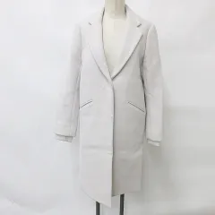 デイシー deicy コート チェスターコート ロング シングル テーラーカラー リブ ウール ベージュ 1のサムネイル