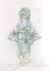 【中古】原画イラストボード 鬼滅の刃 Blu-ray/DVD 7巻 ufotable購入特典 複製原画 累