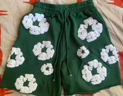 Denim Tears デニムティアーズ ハーフパンツ グリーン M デニムティアーズ｜Cotton Wreath Tシャツ 6色展開 男女兼用 (Denim