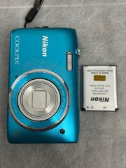 Nikon ニコン COOLPIX クールピクス S3600 ブルー デジカメ - メルカリ