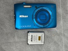 Nikon COOLPIX S3100 コンパクトデジタルカメラ 青 - メルカリ