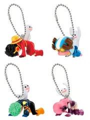 From TV animation ONE PIECE ネガティブスイング　全4種セット　モンキー・D・ルフィ &  ロロノア・ゾロ & トニートニー・チョッパー & ジュエリー・ボニー