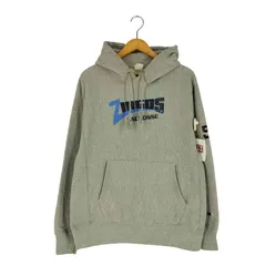 チャンピオン Champion ホンジュラス製 ZINGOS LACROSSE プリント REVERSE WAVE プルオーバーパーカー メンズ import：M 