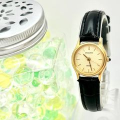 稼働 ヴィンテージ SEIKO Exceline ゴールド アラビア数字 - メルカリ