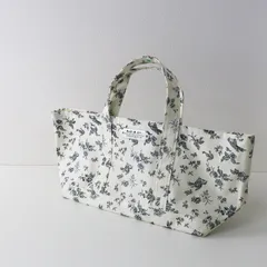 オールドマンズテーラー R&D.M.Co- GARDEN TOTE BAG ガーデントートバッグ S┃ホワイト フラワー 花柄【2400014699395】のサムネイル