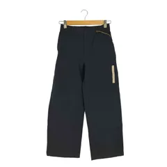 ムジルシリョウヒン 無印良品 婦人 ムラ糸 チノタックワイドパンツ 股下長め レディース JPN：S 