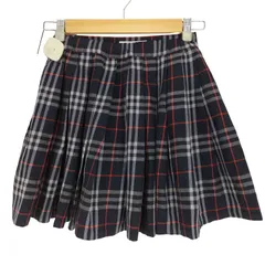 バーバリーズ BURBERRYS チェック柄 プリーツ ミニスカート レディース  150