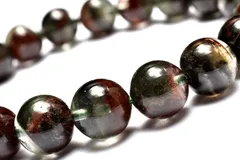 【１点物】半々タイプ ガーデンクォーツ　9.5mm　ブレスレット パワーストーン 天然石 _MC1243