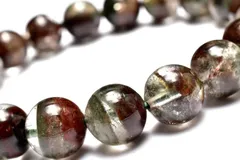 【１点物】半々タイプ ガーデンクォーツ　10mm　ブレスレット パワーストーン 天然石 _MC1248