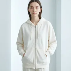 【COMME CA DU MODE】パーカー／フロントジップ／ロゴプリント