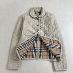 バーバリーロンドンレノバチェックキルティングジャケット 38サイズ