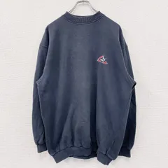 古着 used　80s　PUMA　プーマ　スウェット/トレーナー　ヴィンテージ　黒　ブラック　XLサイズ