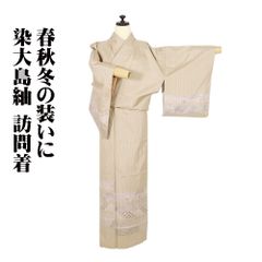 ゆめsaku 新品 夏着物 正絹 川村久太郎落款 紗紬 紬訪問着 P-167