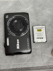 超美品】 ニコン Nikon COOLPIX S3700 ブラック - メルカリ