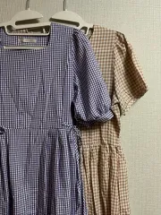 チェック柄ワンピース まとめ